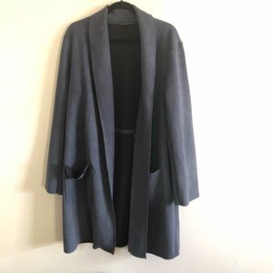Blue SUEDE Jacket 4 Spring Fashion/Office comfort